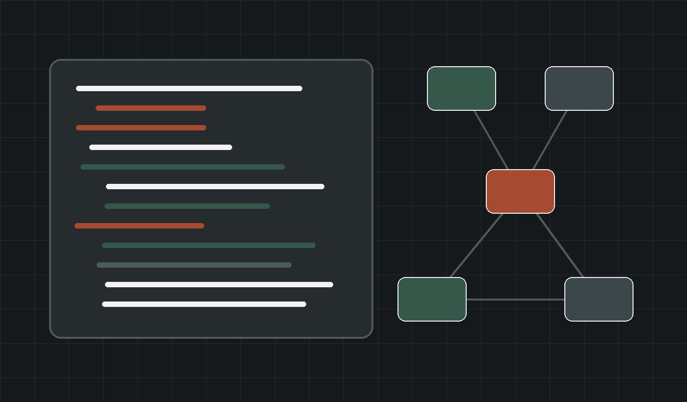 Custom software service illustration