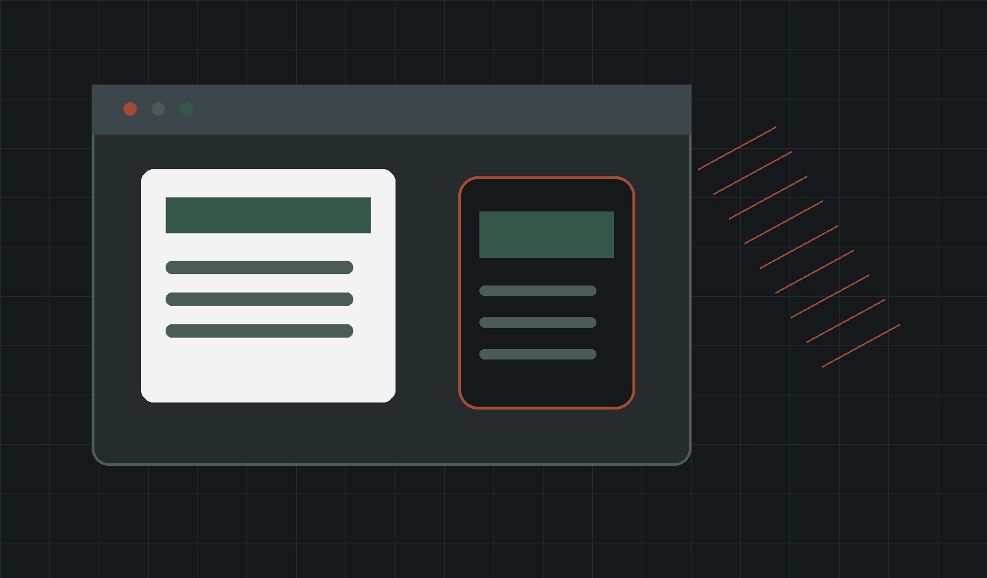 Websites service illustration