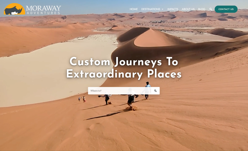 Moraway Adventures Home Page